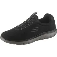 Skechers Summits Slip-On Sneaker Slipper, Freizeitschuh mit komfortabler Memory Foam-Ausstattung