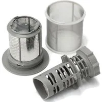 Trade-Shop Schmutzsieb Feinsieb Set Filter Siebset passend für Bosch/Siemens/Neff 427903, (Grobsieb Feinsieb Mikrosieb), Spülmaschine / Geschirrspüler