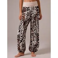malito more than fashion Haremshose Pumphose Leo Print 1484 dünne leichte Freizeithose im Leo Print