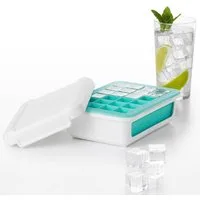 OXO Good Grips Eiswürfelform, auslaufsicher, Deckel, für kleine Eiswürfel