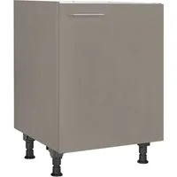 nobilia® Spülenschrank "Laser", Ausrichtung wählbar, vormontiert, in den Breiten 45 und 60 cm, mit höhenverstellbaren Sockelfüßen