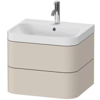 Duravit Happy D.2 Plus c-shaped Set wandhängend Taupe 575x490x480 mm - HP4345O8383 HP4345O8383