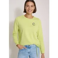 CECIL Sweater mit Rundhals und Tunnelzug