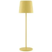 Brilliant LED Tischleuchte Kaami - mobile LED Außen Tischlampe, Dimmfunktion, mehrere Helligkeitsstufen, LED fest integriert, Warmweiß, mobile LED Außen Tischlampe, 37 cm, 310 lm, Touchdimmer, USB