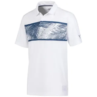 Puma Golf Drycell Performance Fit Palms Polo Kurzarm Herren Top 596376 01