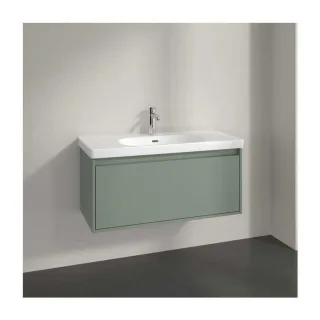 Villeroy und Boch Skyla Waschtischunterschrank C78900AF 1 Auszug, 972 x 436 x 439 mm, Soft Green