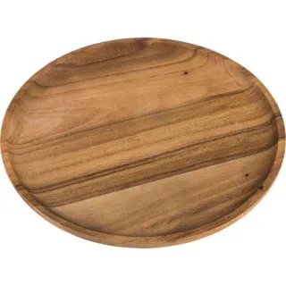 Zassenhaus Snackteller 30 x 2 cm Akazie