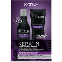 Kativa Haarpflege-Set Keratin Post Smoothing Xpress Set 2 Artikel