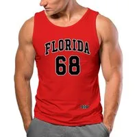 Neverless Tanktop Herren Tank-Top Print Florida 86 Trikot College Style Basketball mit Print