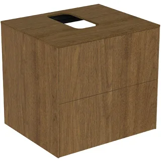 Ideal Standard Untere Schubladenfront Conca f. Waschtischunterschrank 580x267mm Walnuss Dunkel, TF03 TF038Y5