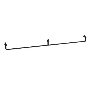 Laufen Handtuchhalter Reling LANI 1250 mm schwarz matt, H3811294500001 H3811294500001