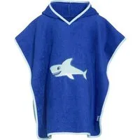 Playshoes Badeponcho Frottee-Poncho Hai