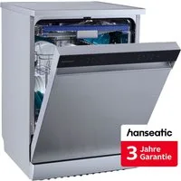 Hanseatic Standgeschirrspüler HG6085B14U7609WS, 14 Maßgedecke, inkl. 3 Jahre Herstellergarantie
