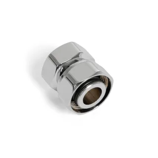 Terma Adapter auf Stahl HEXAGON GW 24-19-GW 1/2" , TGACR007, Chrom TGACR007