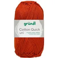 Gründl 50 Gramm Gründl Cotton Quick Uni Farbauswahl Häkelwolle