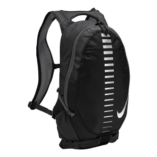Nike Run Pendlerrucksack (Schwarz/Silber)