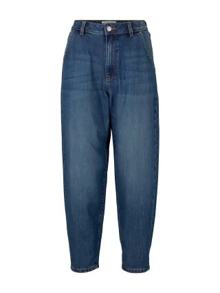 Denim Tom Tailor - BARREL MOM Vintage Jeans used mid stone blue denim - Gr. - XL