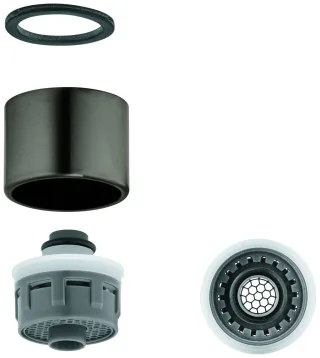 Grohe Mousseur 48194 hard graphite gebürstet, 48194AL0 48194AL0
