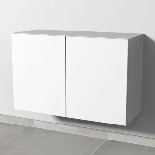 Sanipa 4balance Anbauschrank mit 2 Türen, Weiß-Matt, DL13901 DL13901
