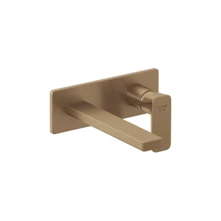 KLUDI-RENON 2Loch-Wand-Einhandmischer 210 MM Brushed Bronze PVD 42244N175