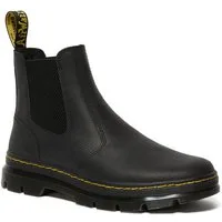 DR. MARTENS Embury Chelseaboots, Blockabsatz, Stiefelette, Schlupfboots mit Logoschriftzug