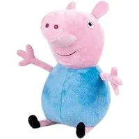 soma Kuscheltier Peppa Wutz Schorsch Pig blau XXL 30 cm Stofftie Kuscheltier (1-St), Super weicher Plüsch Stofftier Kuscheltier für Kinder zum spielen