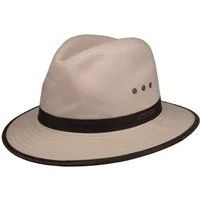 Stetson Sonnenhut (1-St) Traveller mit Lederband