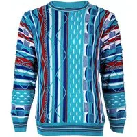 Cascallo Strickpullover Enrico - Gestrickter Luxus Designer Rundhals-Pullover Regular Fit (1-tlg) 3D Optik