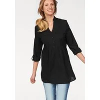Aniston CASUAL Longbluse mit dekorativer Biesenverarbeitung
