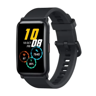 Honor Watch ES [inkl. Silkonarmband schwarz] 42mm Kunststoffgehäuse schwarz