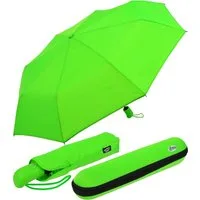 iX-brella Taschenregenschirm First Class im Etui - mit Auf-Zu-Automatik, groß, stabil, in vielen Farben