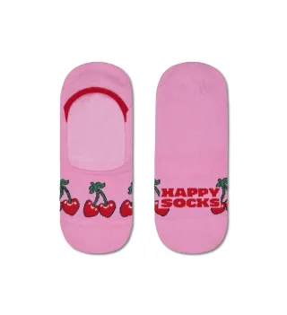 happy socks - Cherry Heart Invisible Sock Rosa - Gr. - 38