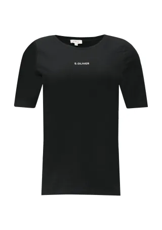 s.Oliver - T-Shirt schwarz - Gr. - 38