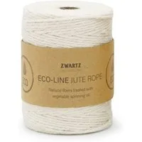 S.I. ZWARTZ BV Kordel Jute-Kordel Ø3 mm – 160 m Naturkordel für Deko & Basteln