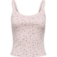 ONLY Trägertop ONLFENJA LACE TANK TOP BOX JRS Baumwollmischung, Stretch, regular fit