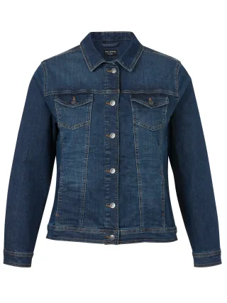 VIA APPIA DUE - Jacke Kragen 1/1 Arm Jeans jeans dunkelblau - Gr. - 48