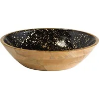 APS Schale MANGO, Holzwerkstoff, (1-tlg), Epoxidharz Beschichtung