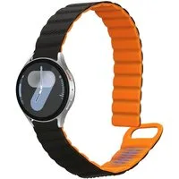kwmobile Ersatzarmband für Samsung Galaxy Watch 4 / 5 / 6 Galaxy Watch 7 / FE Smartwatch, 1-tlg., Fitnesstracker Silikon Band mit Magnetverschluss
