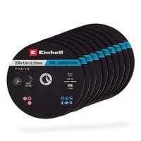 Trennscheibe dünn, Ø 230 x 2,0mm, 10 Stück für Winkelschleifer