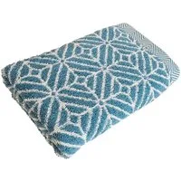 framsohn frottier Handtuch Set Design Jaquard Raute, Jacquard-Walkfrottier (2-St), mehrfarbig gewebtem Saum, hergestellt in Österreich