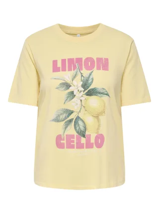 ONLY - ONLLUCY MONJA S/S TOP JRS NOOS Sunlight - Gr. - XL