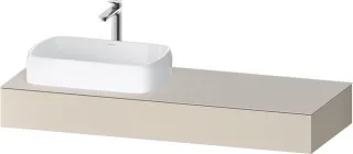 Duravit Qatego Konsole Taupe Supermatt 1400x550x170 mm - QA4803083830000 QA4803083830000