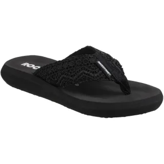 Rocket Dog Spotlight Lima Stoff Damenschwarz Sandalen