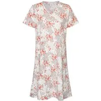 HUTSCHREUTHER Nachthemd Damen Schlafshirt mit kurzem Arm (1-tlg) Modisches Design