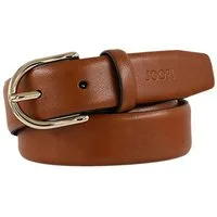 JOOP! Ledergürtel abgerundete Dornschließe, Breite 3 cm