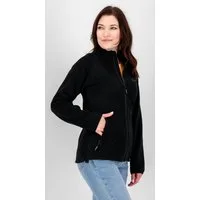 DEPROC Active Strickfleecejacke WAWA BAY OS Polarfleece, Fleece, Wohlfühljacke auch in großen Größen