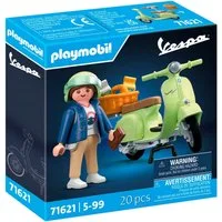 Playmobil® 1969 Vespa 150 Sprint Veloce, Hellgrün (71621), Vespa Konstruktions-Spielset, (20 St), Made in Europe