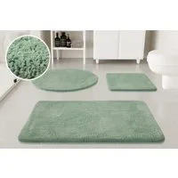 OTTO home Badematte Neele, uni, viele Farben, Badvorleger, Badezimmer Teppich, Höhe 20 mm, rutschhemmend beschichtet, schnell trocknend, Polyester, rechteckig, Badteppich, getuftet, modern, Uni, antirutsch, flauschig, Hochflor