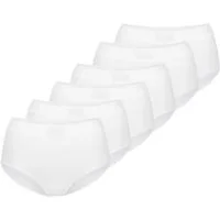 sloggi Maxislip 6er Pack Double Comfort T (Spar-Set, 6-St) Maxi Slip - Baumwolle - Atmungsaktiv
