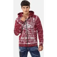 Cipo & Baxx Sweatjacke Jacken (1-tlg) mit auffälligem Print, CL544